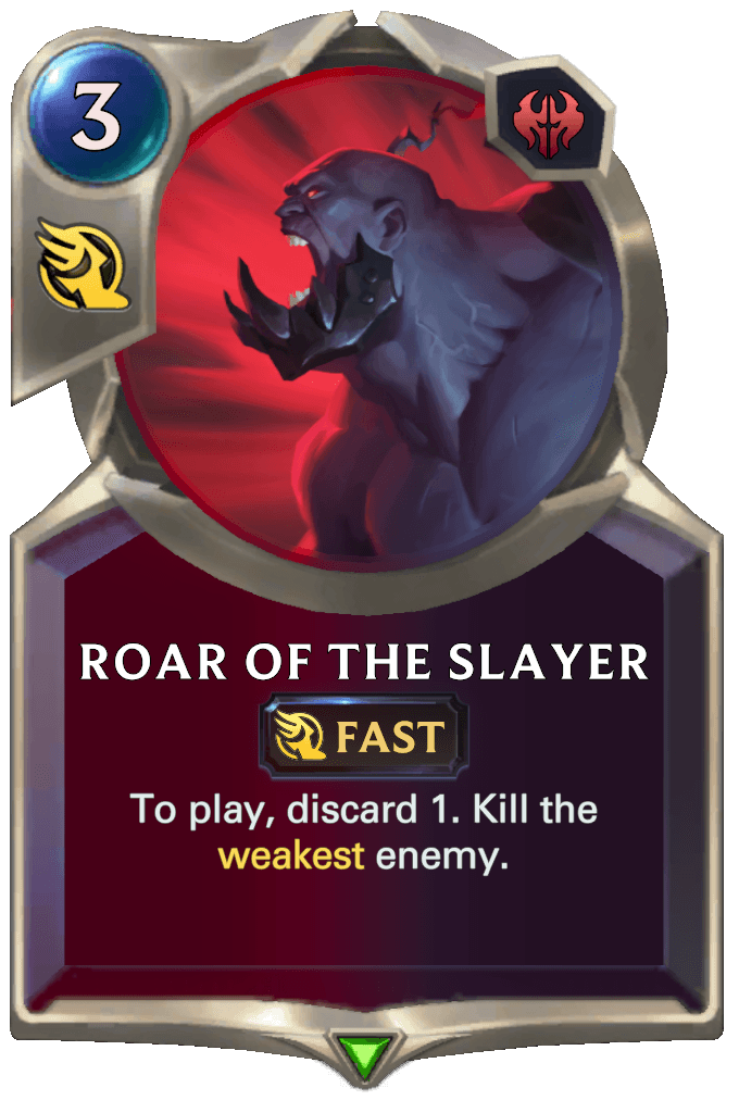 Roar of the Slayer