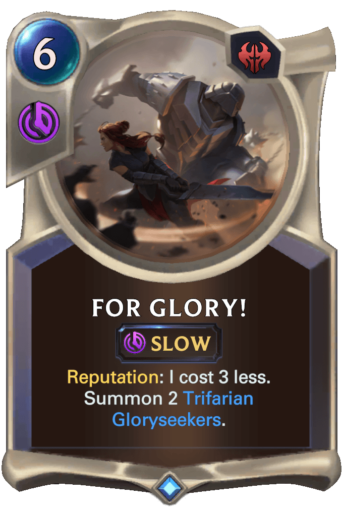 For Glory!