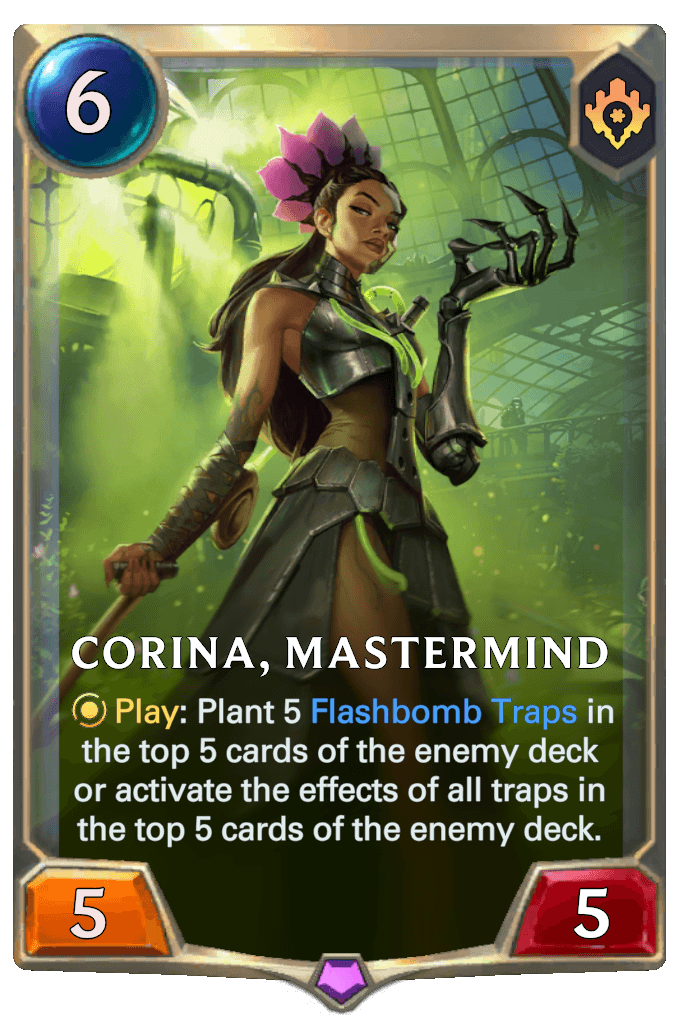 Corina, Mastermind