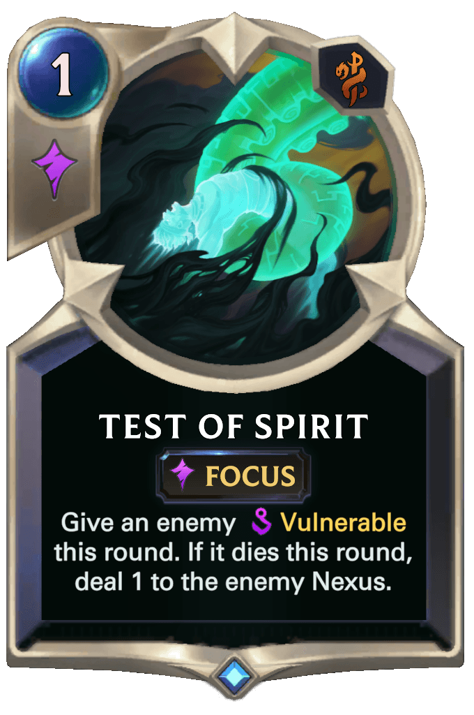 Test of Spirit
