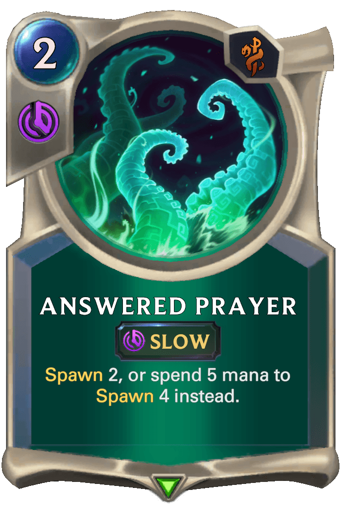 Answered Prayer