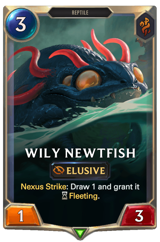 Wily Newtfish