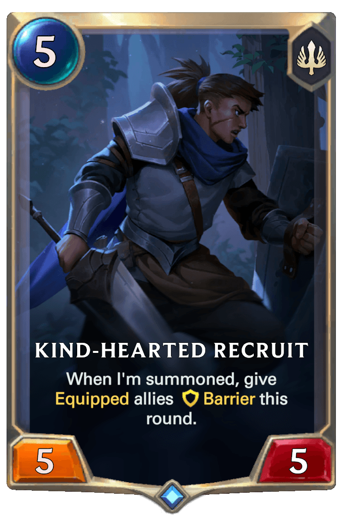 Kind-hearted Recruit