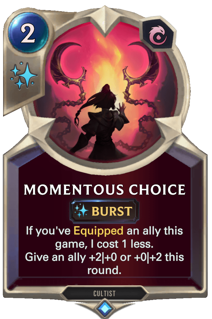 Momentous Choice