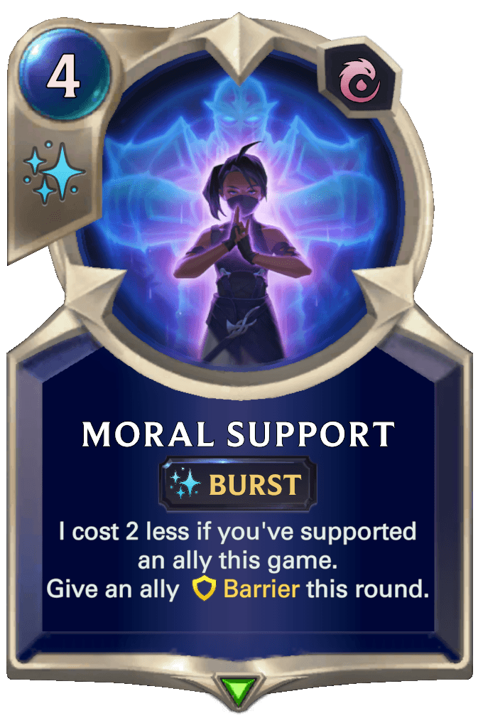 Moral Support