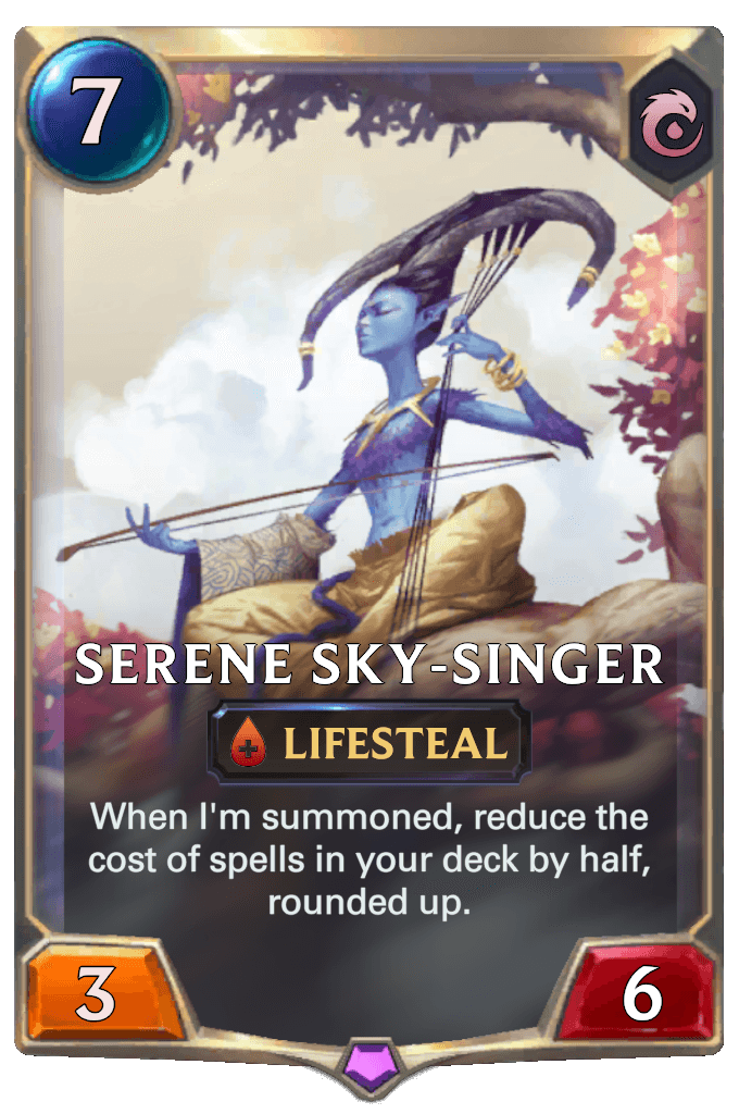 Serene Sky-Singer
