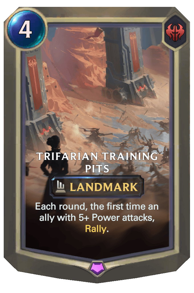 Trifarian Training Pits
