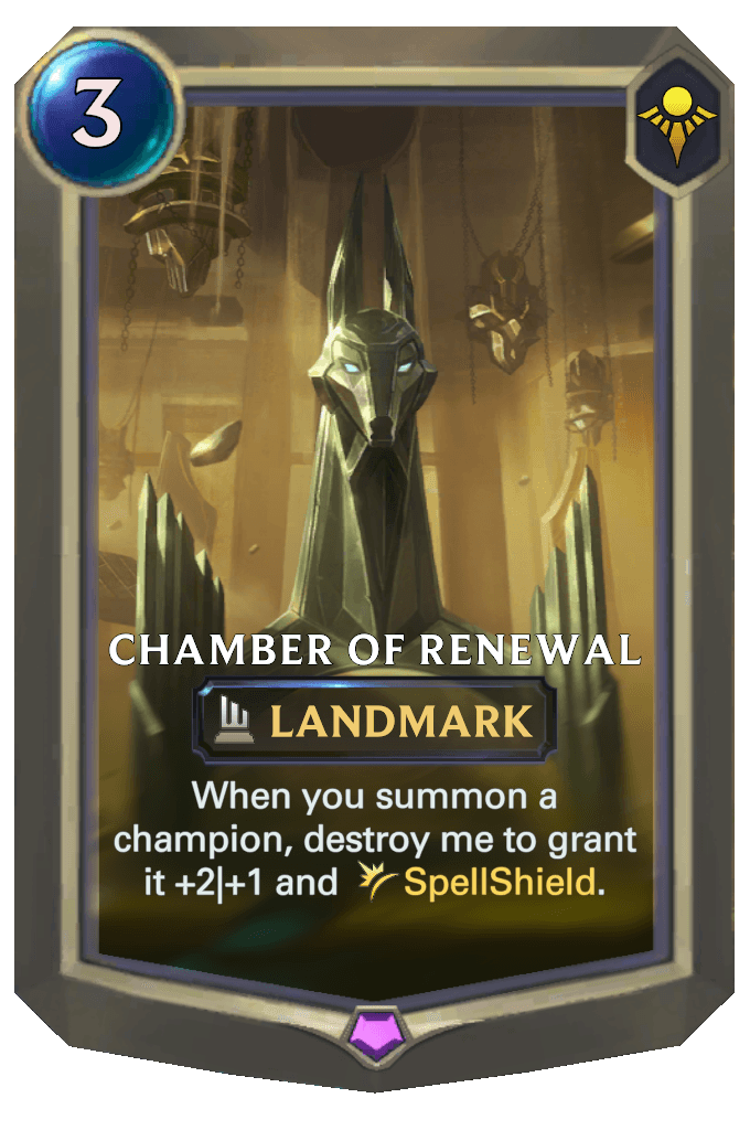 Chamber of Renewal