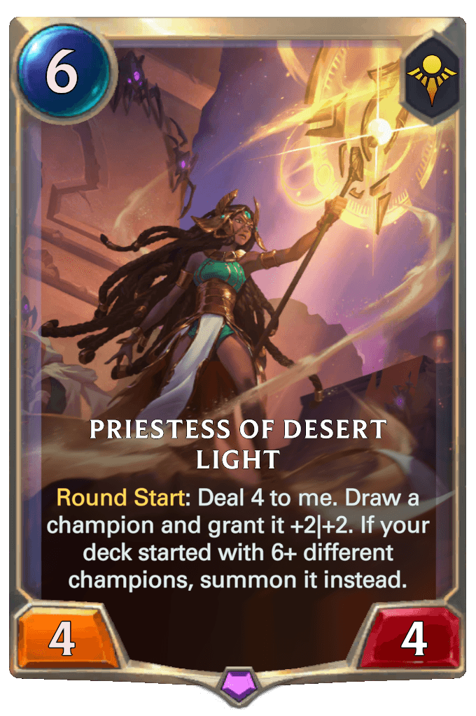 Priestess Of Desert Light