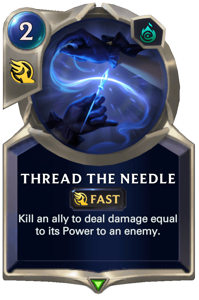 Thread the Needle