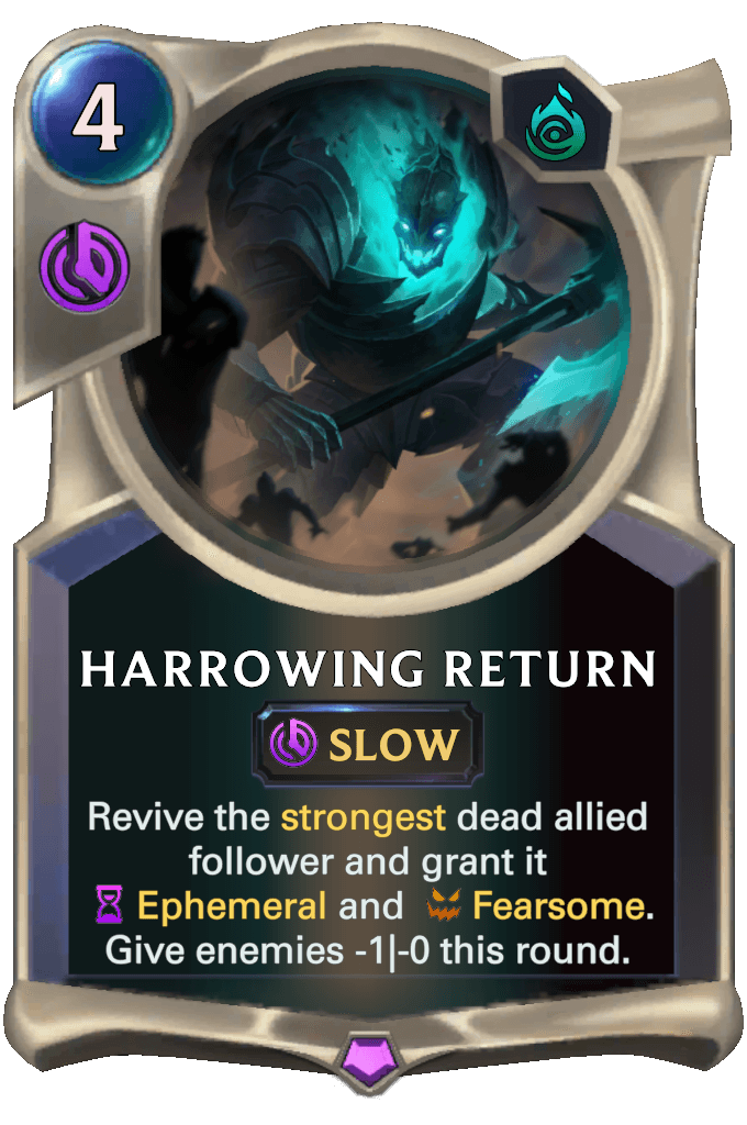 Harrowing Return
