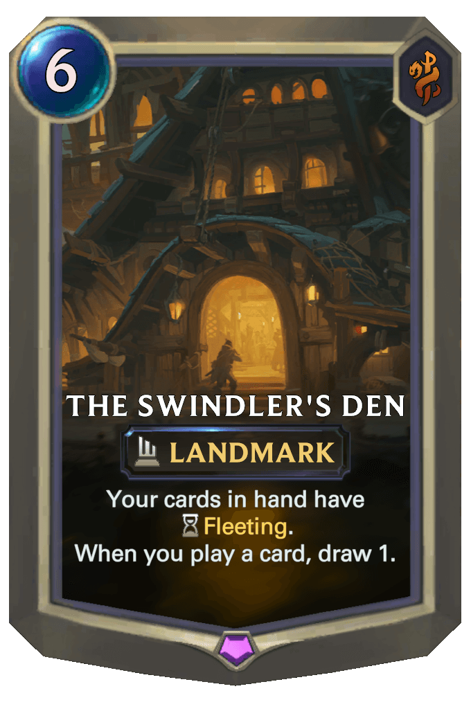 The Swindler's Den