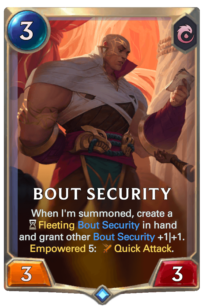 Bout Security