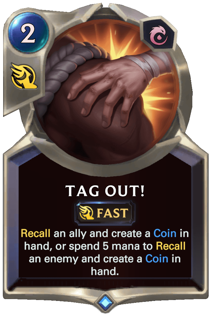 Tag Out!