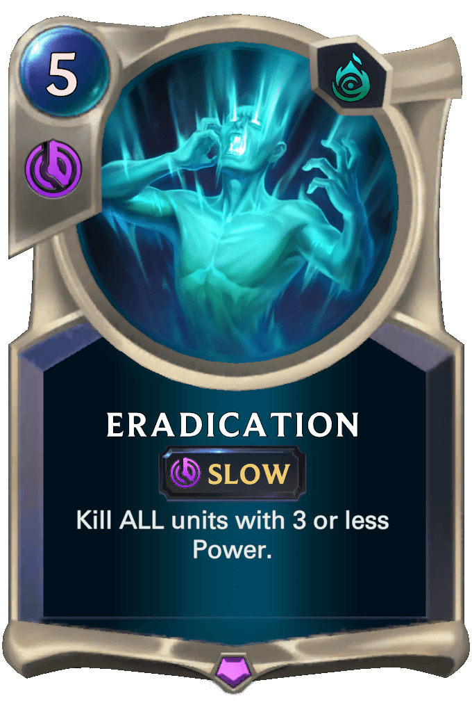 Eradication