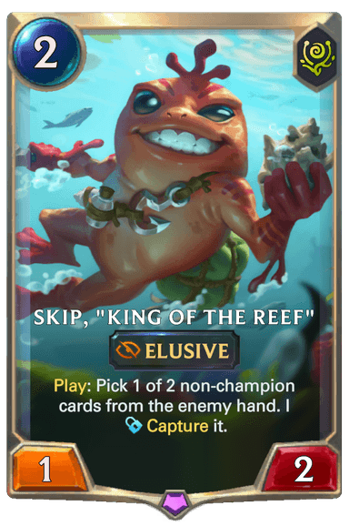 Skip, "King of the Reef"