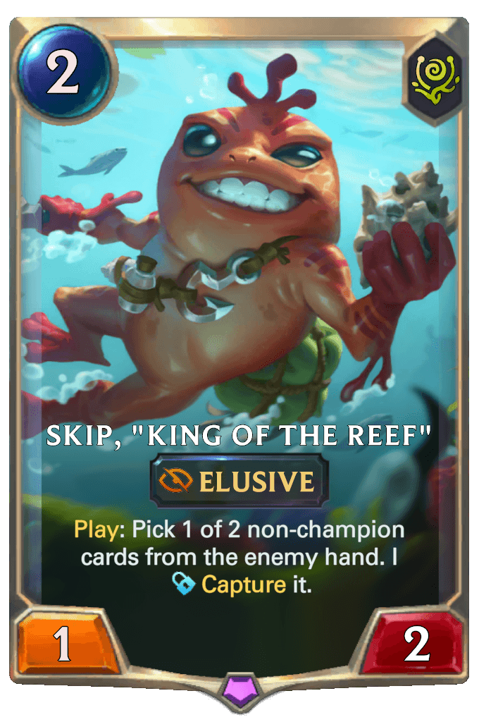 Skip, "King of the Reef"