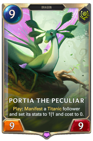 Portia the Peculiar