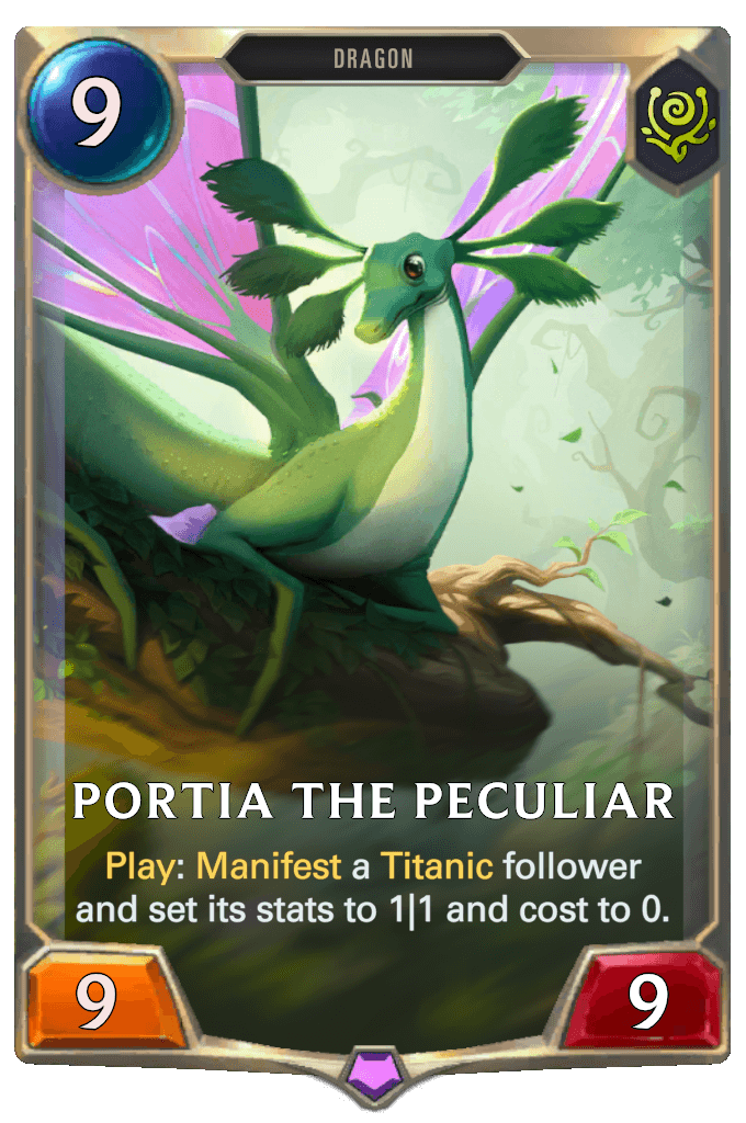Portia the Peculiar