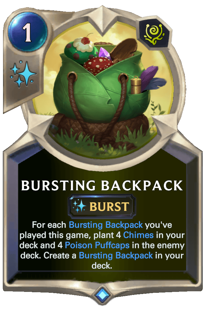 Bursting Backpack