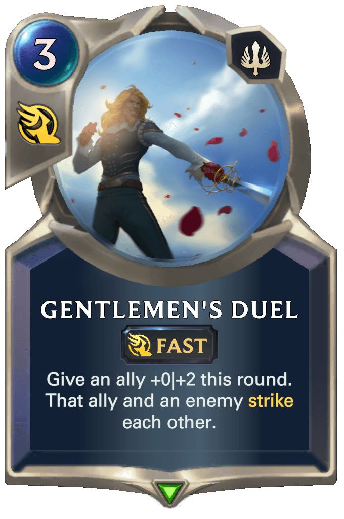 Gentlemen's Duel