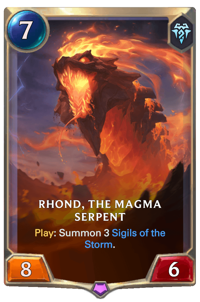Rhond, the Magma Serpent