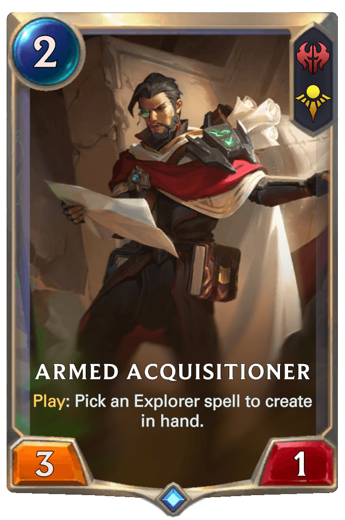 Armed Acquisitioner