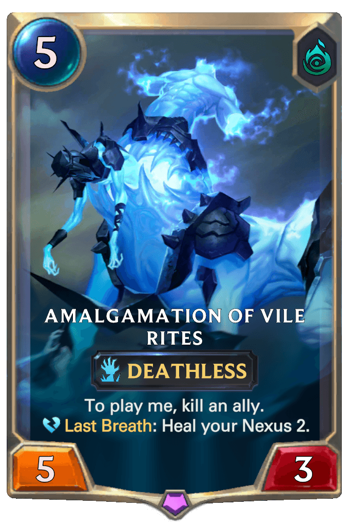 Amalgamation Of Vile Rites