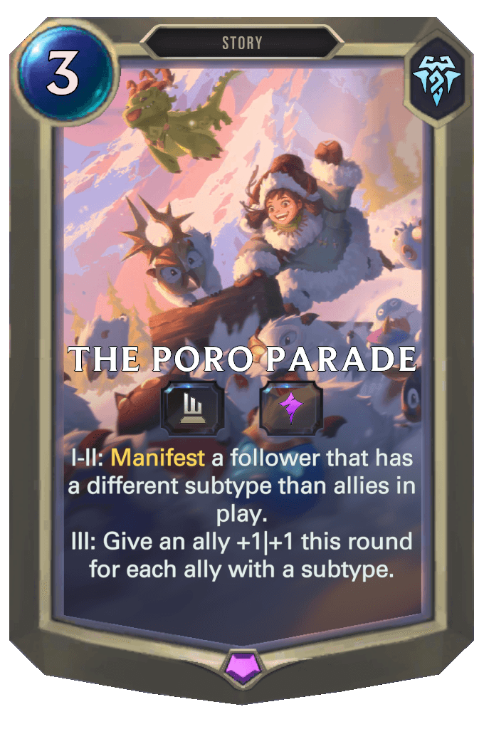 The Poro Parade