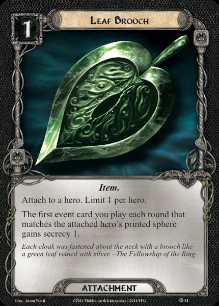 Leaf Brooch