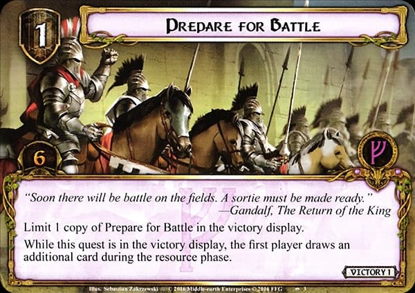 Prepare for Battle