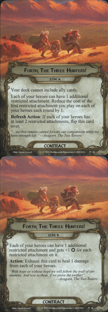 Forth, The Three Hunters!