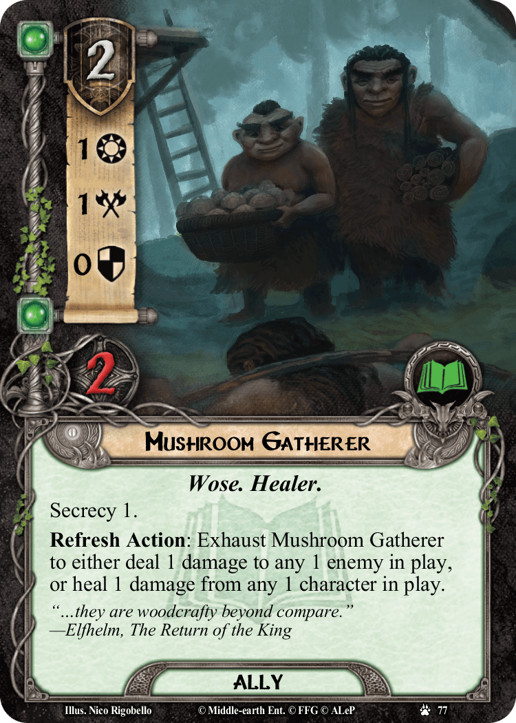 Mushroom Gatherer