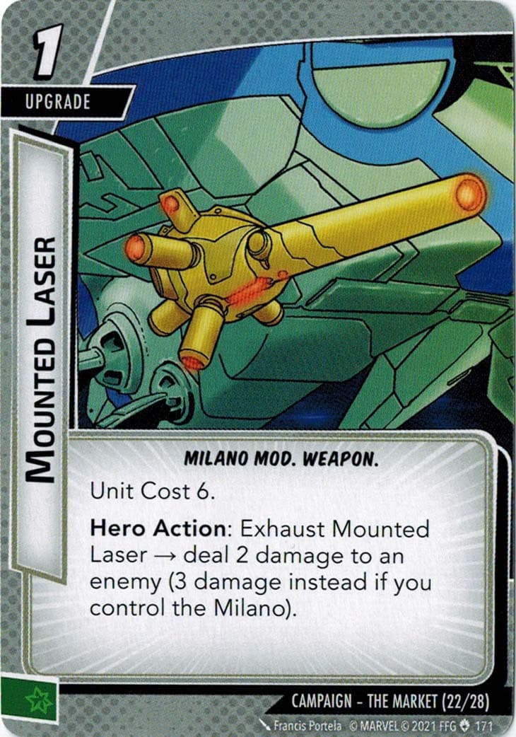 Mounted Laser