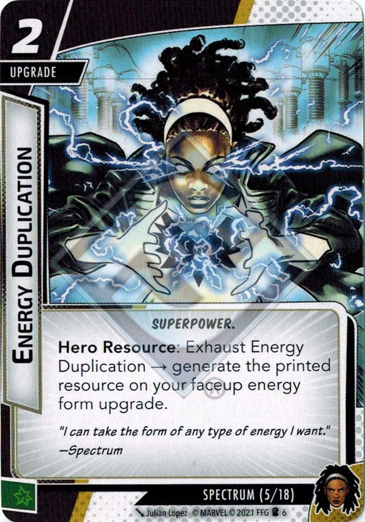 Energy Duplication