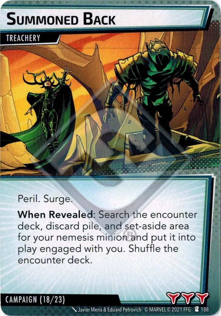 Summoned Back