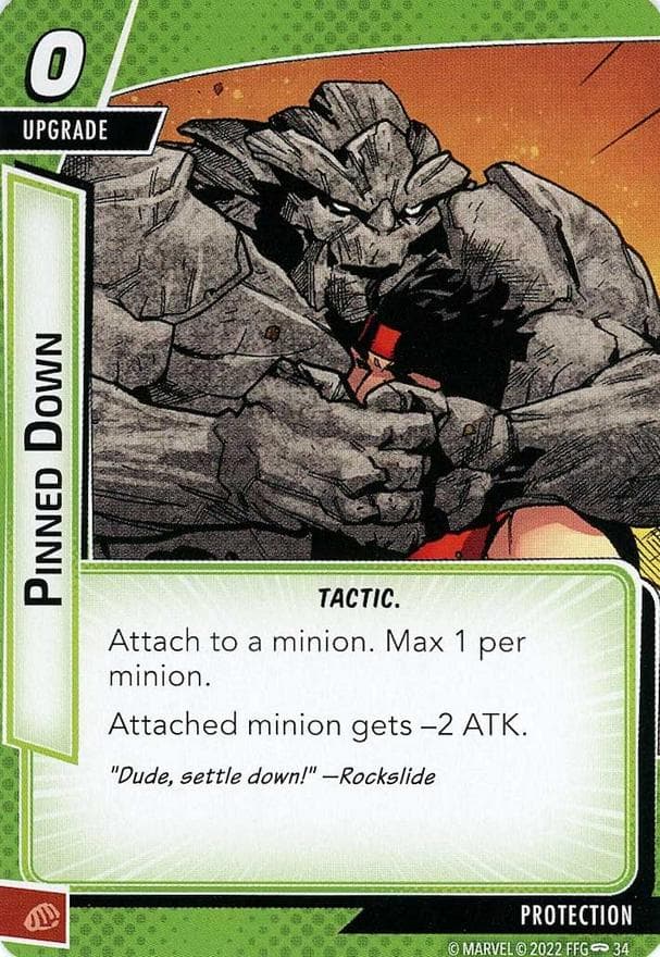 Pinned Down