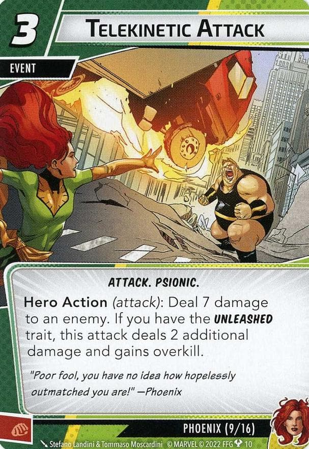Telekinetic Attack