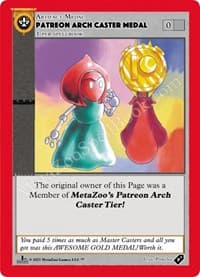 Patreon Arch Caster Medal