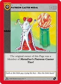 Patreon Caster Medal