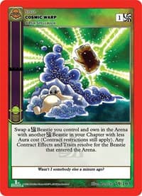 Cosmic Warp
