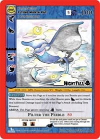 Flying Manta Ray