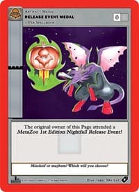 Release Event Medal (Nightfall)