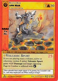 Lava Bear