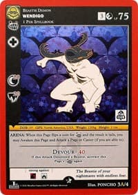 Wendigo - 3A (Pin Club Nightfall Mystery Collection 1st Edition)