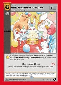 First Anniversary Celebration (1st Edition)