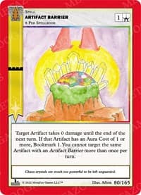 Artifact Barrier