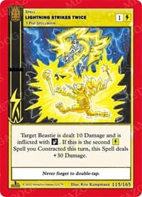Lightning Strikes Twice