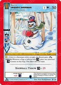 Friendly Snowman