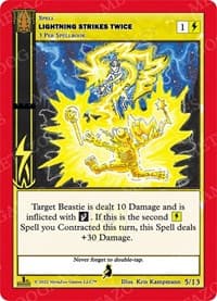 Lightning Strikes Twice